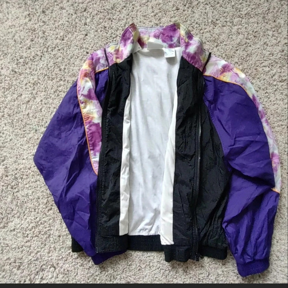 Reebok vintage windbreaker jacket L Y2K - Picture 3 of 4